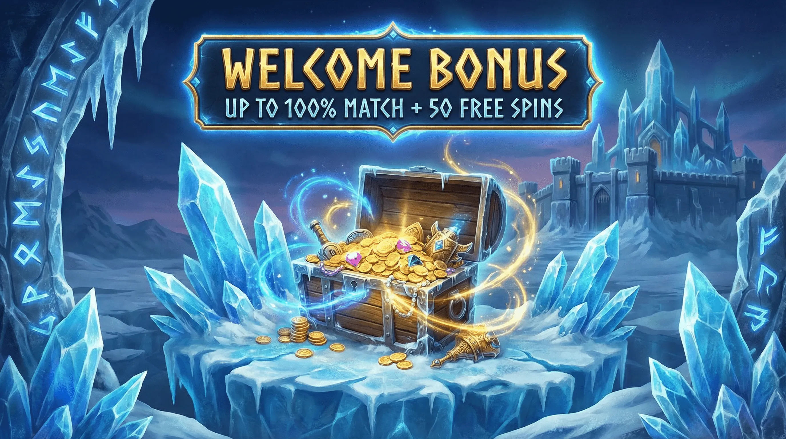 Bônus de boas-vindas do tradicionalbet - Até 100% de match + 50 rodadas grátis